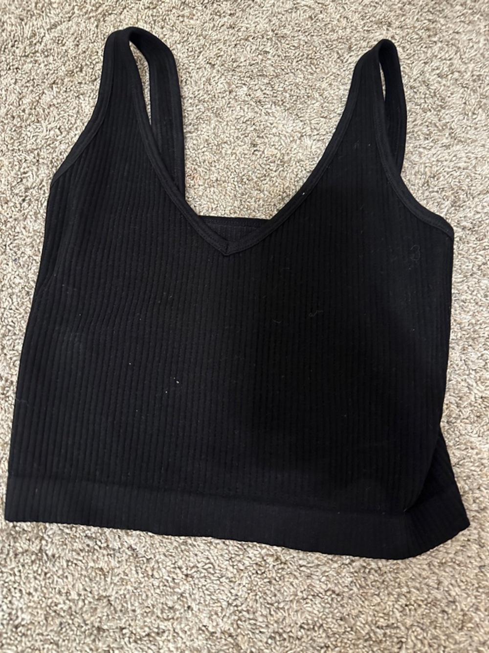 Women's Black Scoop Neck Tank Top